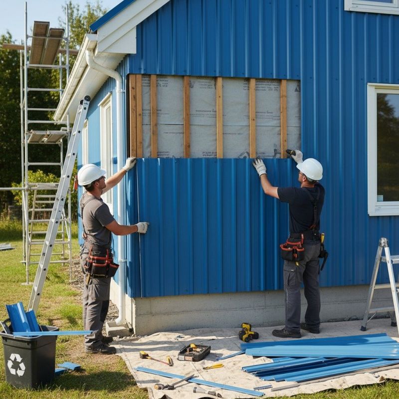 Our team working on Siding Service projects in Tullahoma, TN