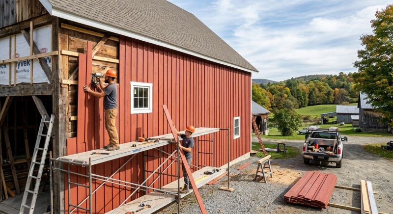 Barn Siding Installation in Belvidere, TN