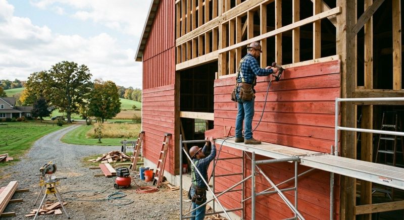 Barn Siding Replacement in Belvidere, TN