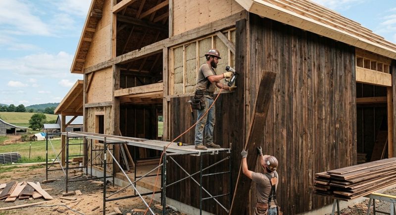 Batten Siding Installation in Belvidere, TN
