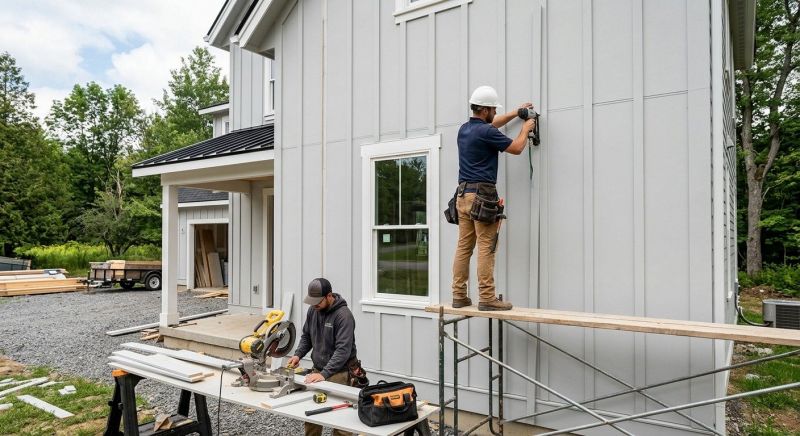 Batten Siding Installation in Lynchburg, TN