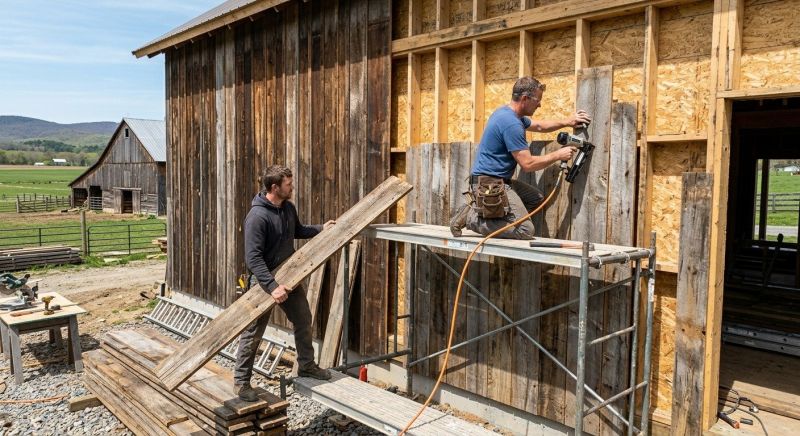 Batten Siding Installation in Lynchburg, TN