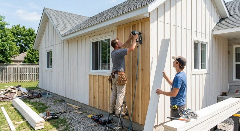 Batten Siding Installation in Winchester, TN
