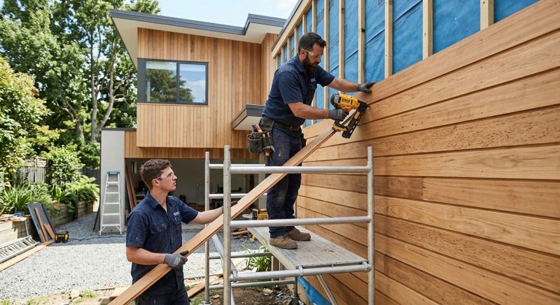 Cedar Cladding Installation in Tullahoma, TN