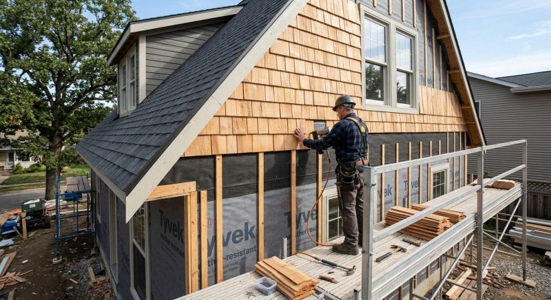 Cedar Siding Installation in Tullahoma, TN