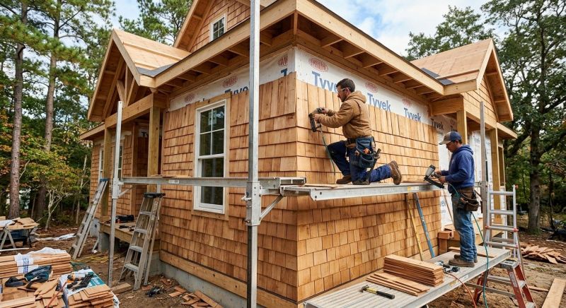 Cedar Siding Installation in Lynchburg, TN