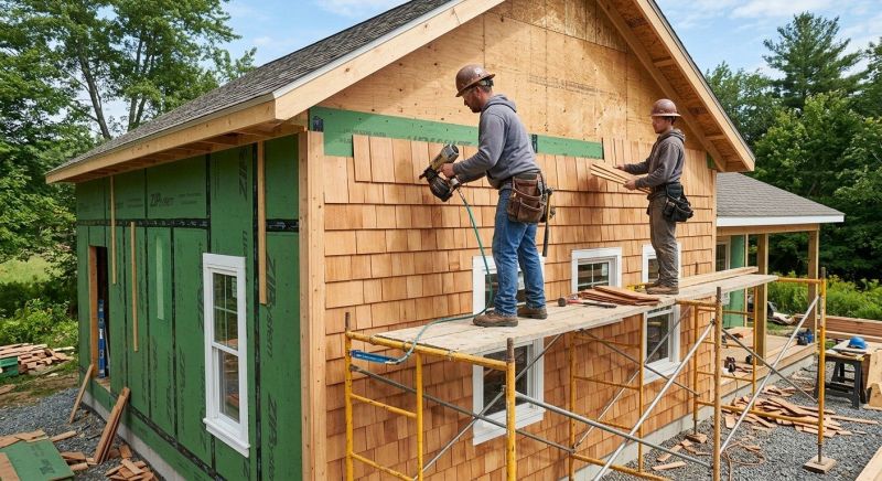 Cedar Siding Installation in Lynchburg, TN