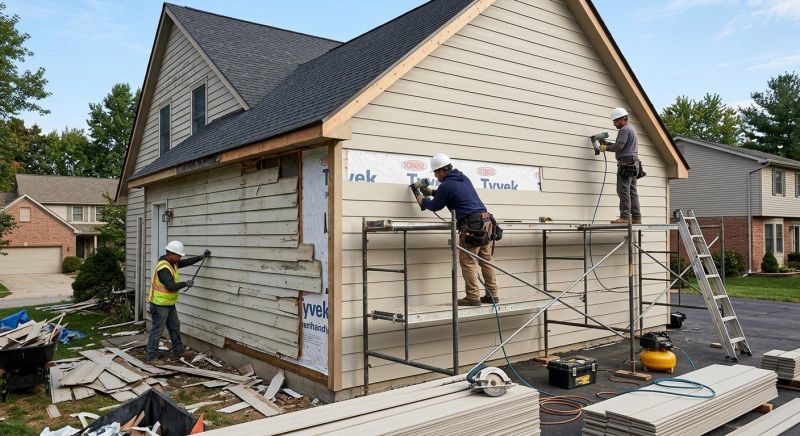 Cement Siding Replacement in Franklin County, TN