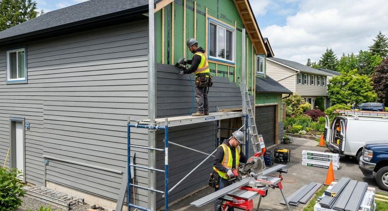 Composite Siding Installation in Hillsboro, TN
