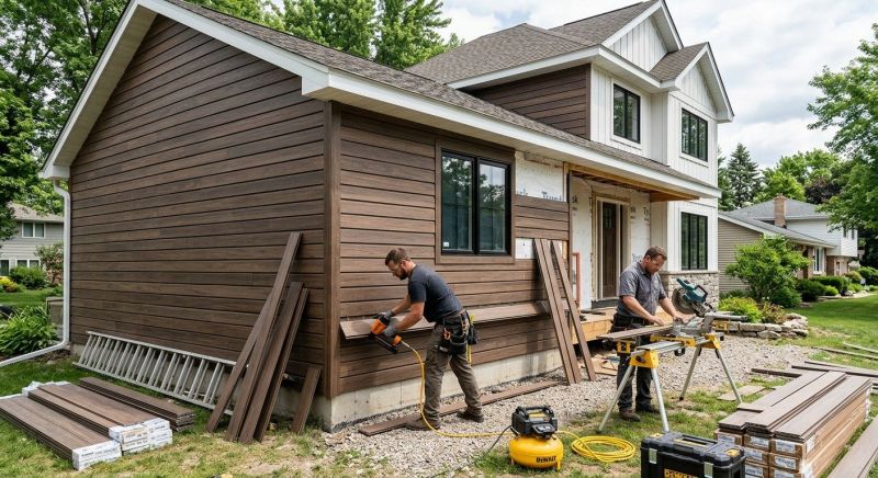 Composite Siding Installation in Hillsboro, TN