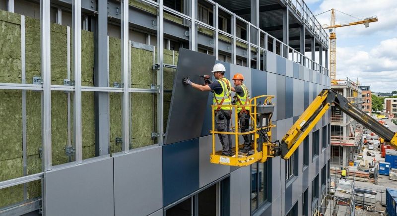 Facade Cladding Installation in Tullahoma, TN
