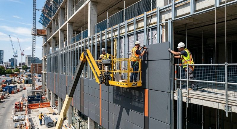 Facade Cladding Installation in Tullahoma, TN