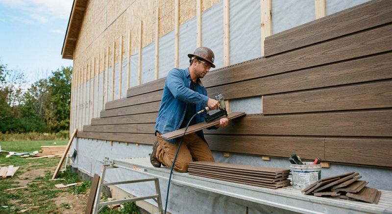 Faux Wood Siding Installation in Lynchburg, TN
