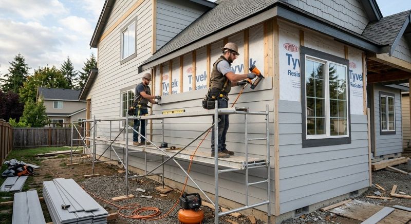 Fiberboard Siding Installation in Tullahoma, TN