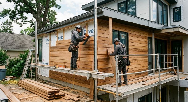 Hardwood Siding Installation in Coffee County, TN