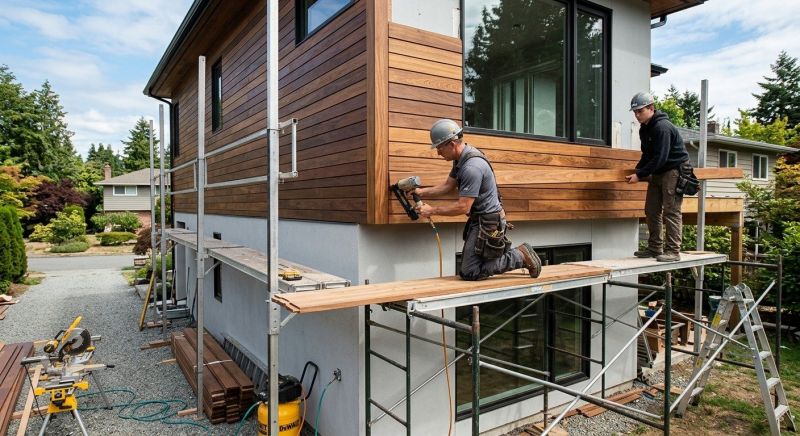 Hardwood Siding Installation in Lynchburg, TN