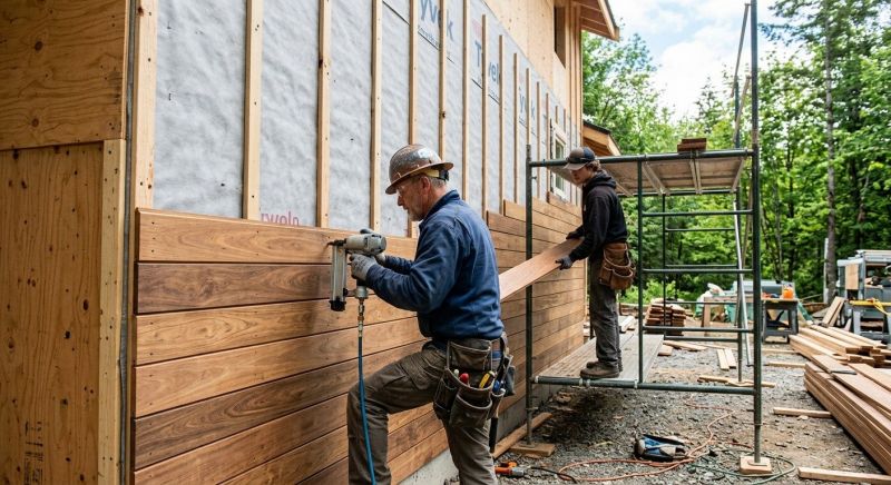 Hardwood Siding Installation in Lynchburg, TN