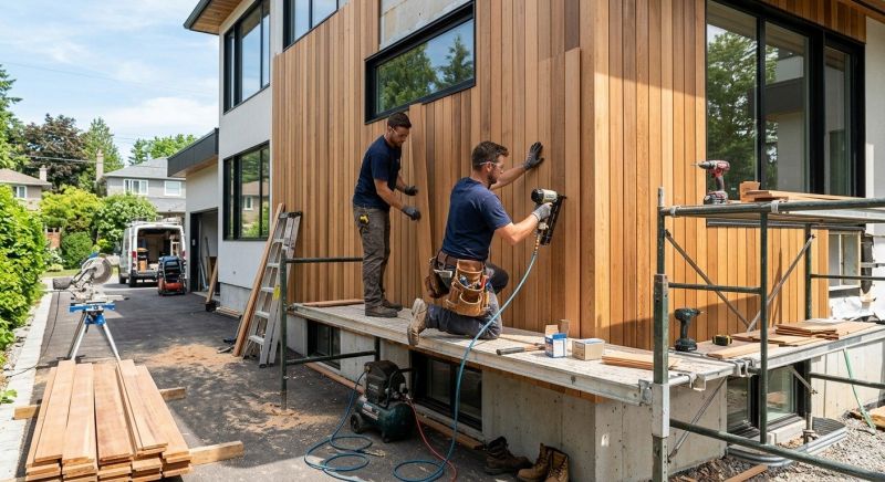 Hardwood Siding Installation in Shelbyville, TN