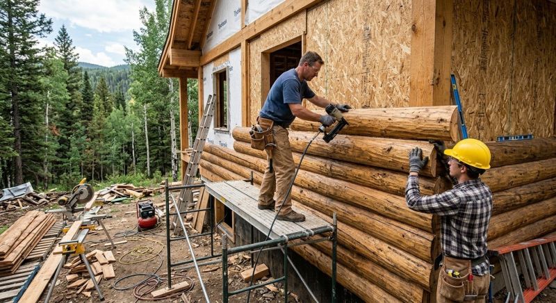 Log Siding Installation in Tullahoma, TN