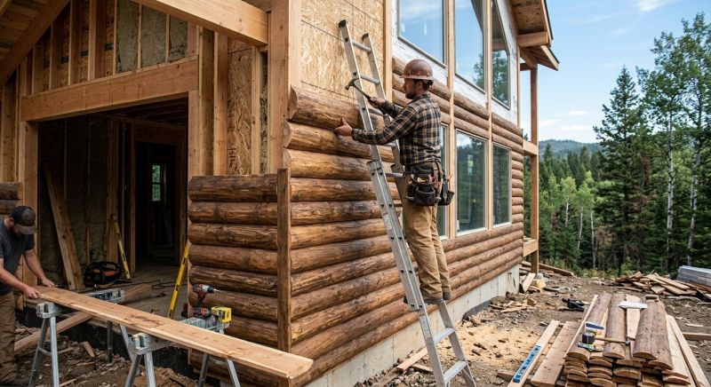 Log Siding Installation in Tullahoma, TN