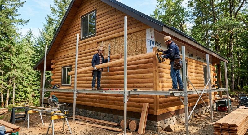 Log Siding Replacement in Tullahoma, TN