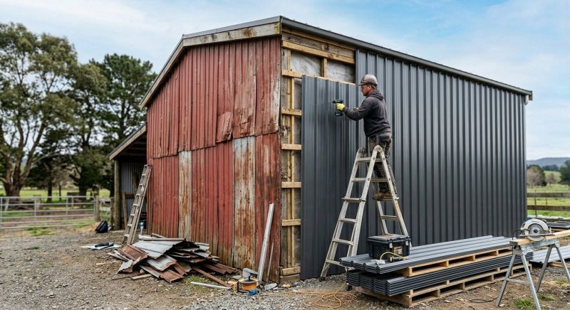 Metal Siding Replacement in Morrison, TN