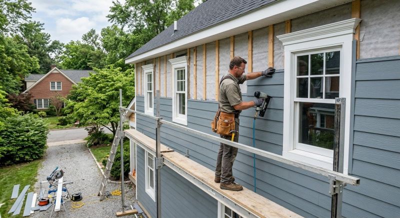 Polymer Siding Installation in Tullahoma, TN
