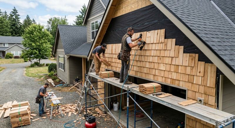 Shake Siding Installation in Morrison, TN