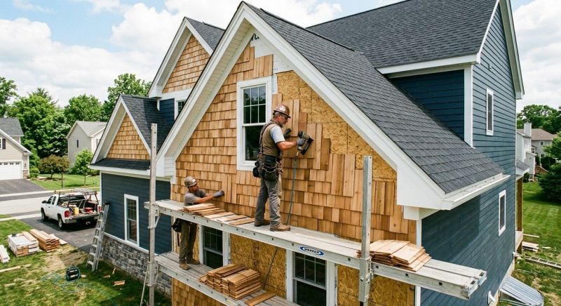 Shake Siding Installation in Shelbyville, TN
