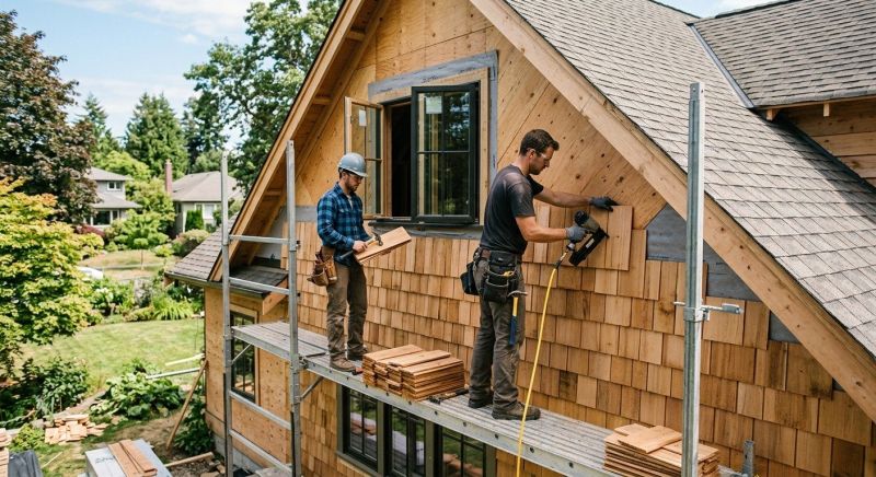 Shingle Siding Installation in Tullahoma, TN