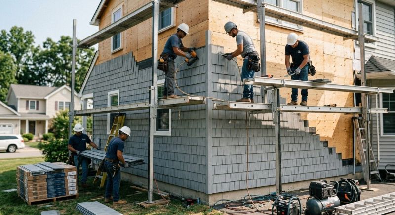 Shingle Siding Installation in Tullahoma, TN