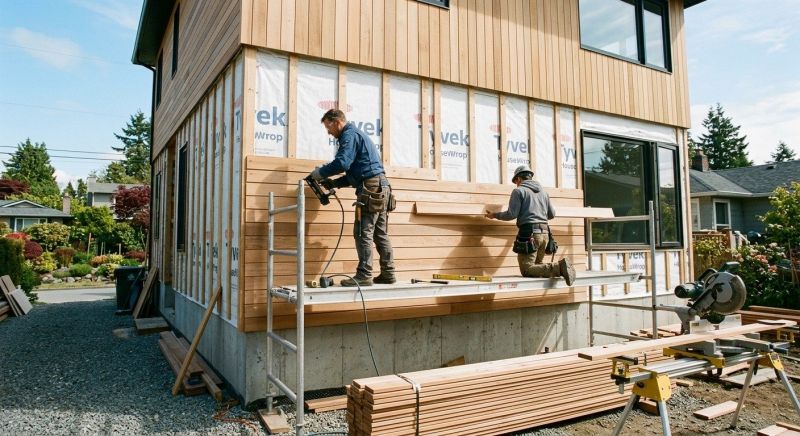 Wood Cladding Installation in Belvidere, TN