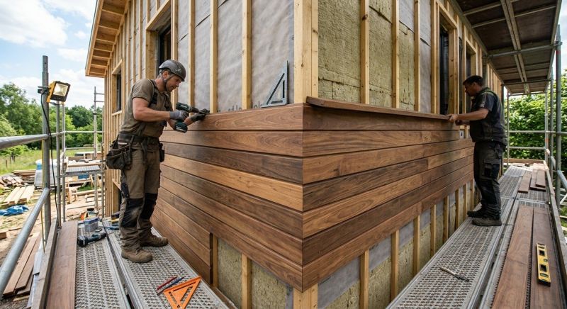 Wood Cladding Installation in Franklin County, TN