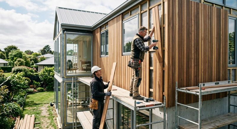 Wood Cladding Installation in Manchester, TN