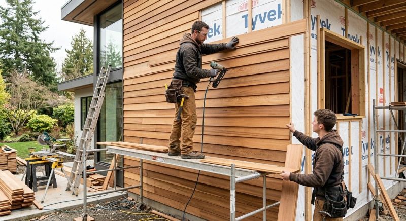 Wood Cladding Installation in Shelbyville, TN