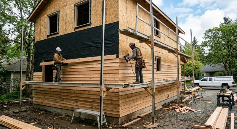Wood Siding Installation in Coffee County, TN