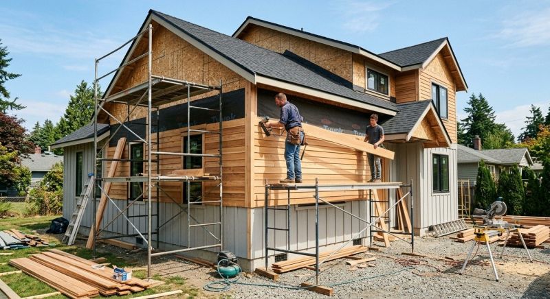 Wood Siding Installation in Coffee County, TN