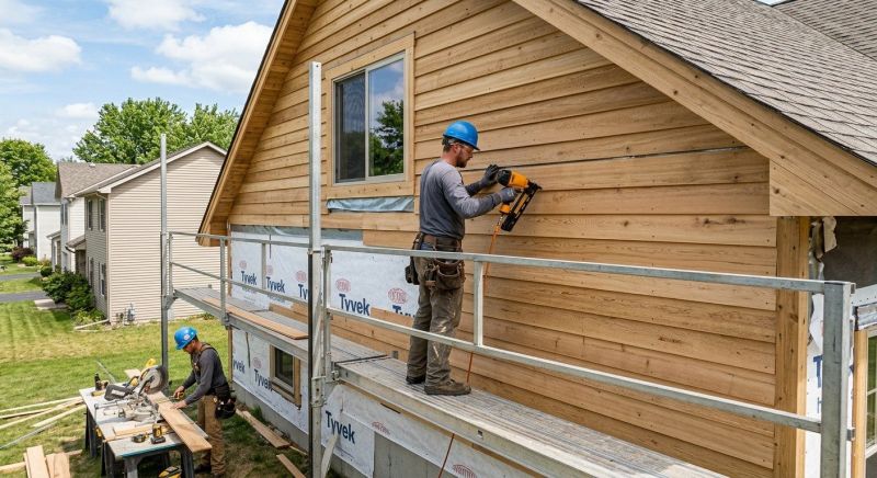 Wood Siding Installation in Tullahoma, TN