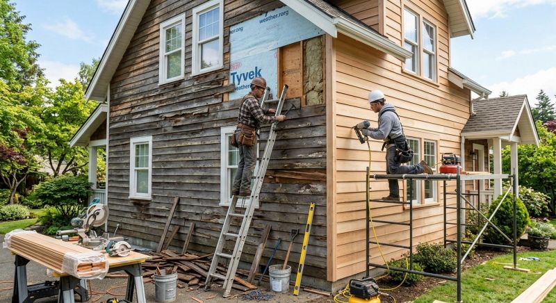 Wood Siding Replacement in Tullahoma, TN