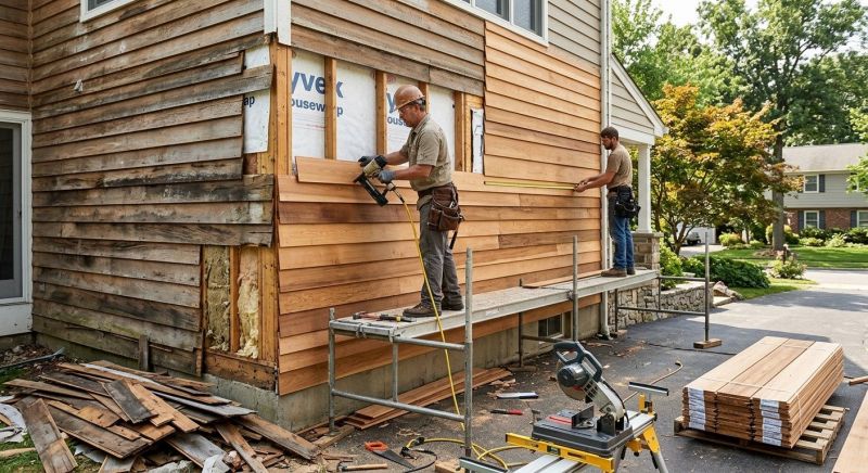 Wood Siding Service in Manchester, TN